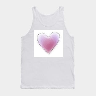 I love you love heart Tank Top